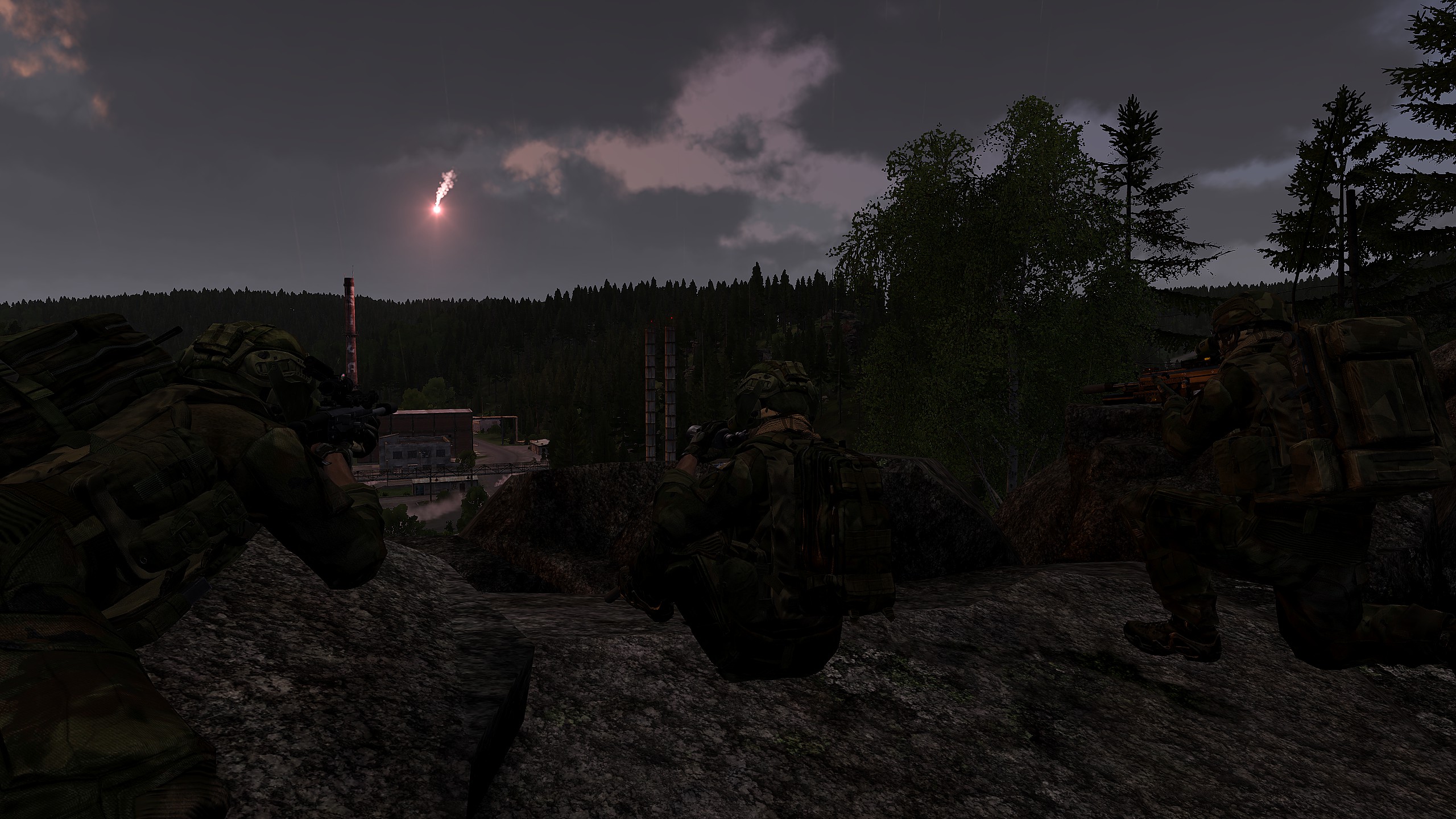 NATO Troops taking part in the exercise